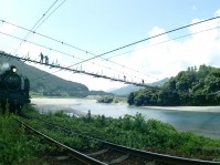塩郷の吊橋