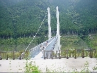 南アルプス接阻大吊橋